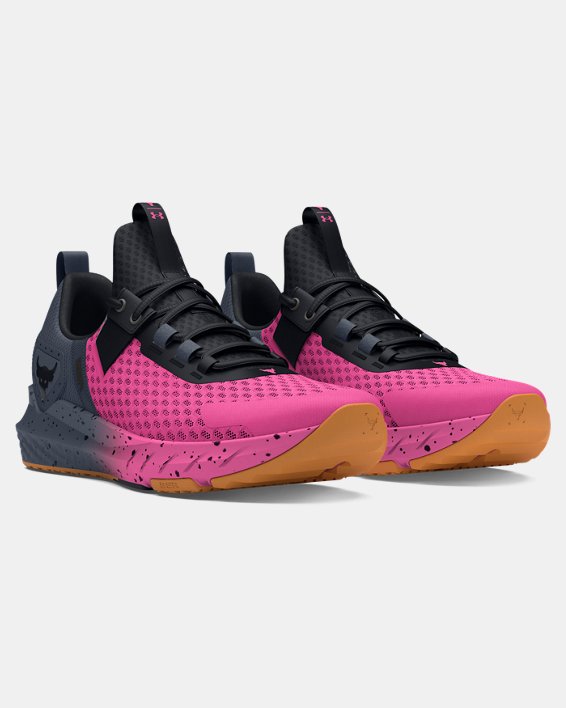 Women's Project Rock BSR 4 Training Shoes in Pink image number 3